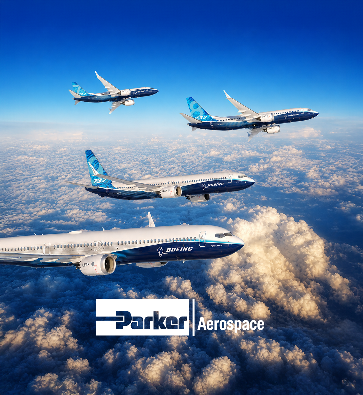 Parker Aerospace aircraft in flight