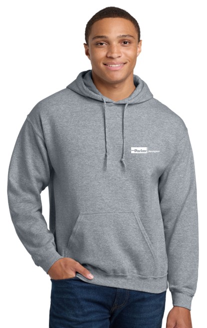 Parker Heavy Blend Hoodie - Gray